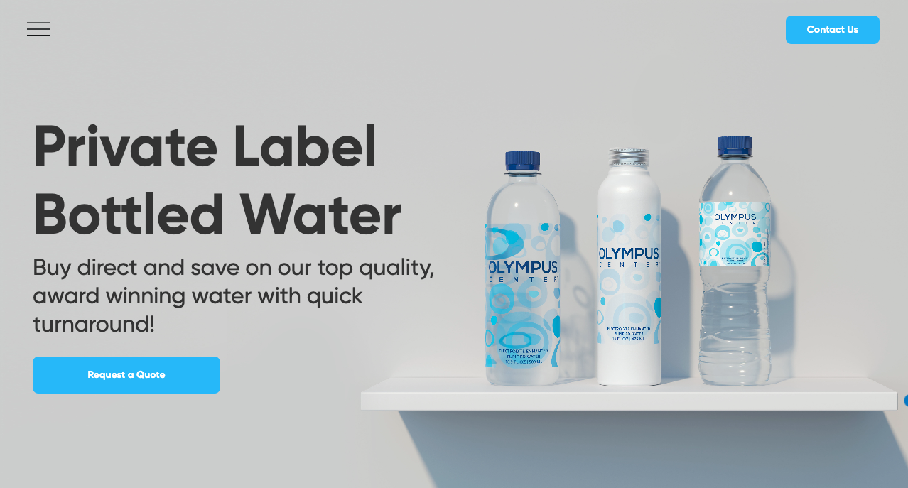 My Own Water Website